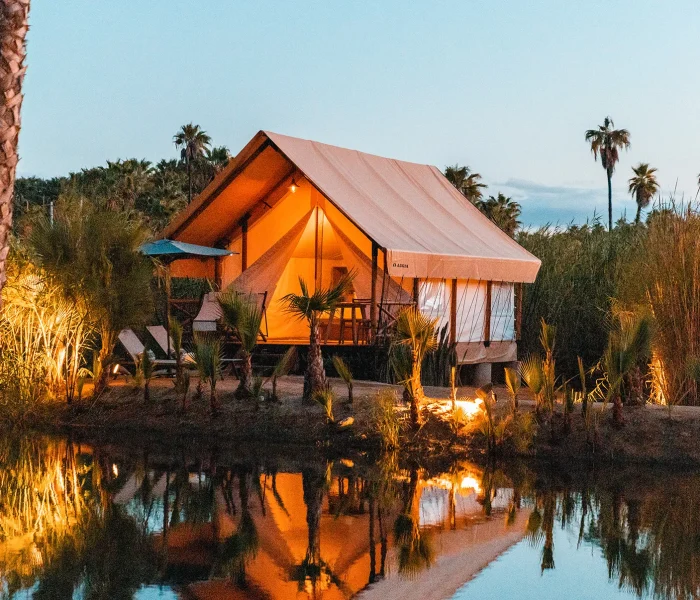 image of luxury tents by amet